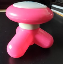 Mini Massage Gerät /Batterie - oder Netzbetrieb/ rosa-pink-weiß /NEU /Top! 