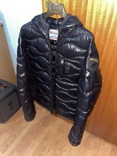 Blauer Daunenjacke schwarz