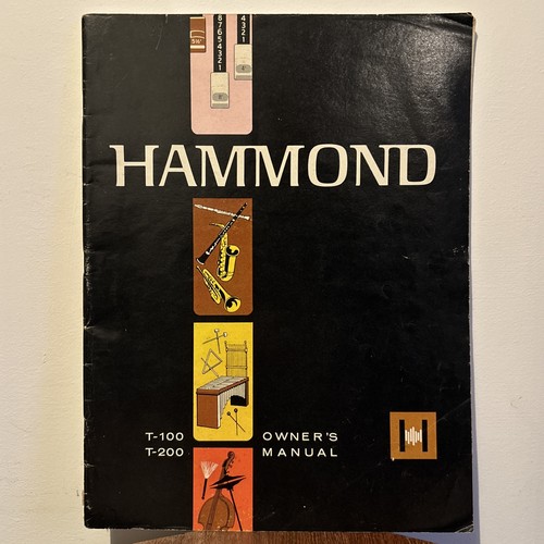 Vintage hammond orgel 100 - orgel, t-100