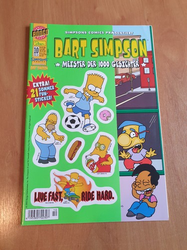 Comic bart simpson - bart, 10