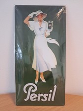 Blechschild PERSIL WEISSE DAME