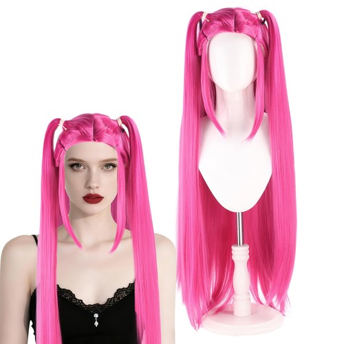 Rosa anime cosplay perücke - rosa, anime-cosplay-perücke