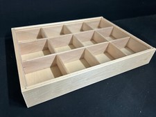 Setzkasten mit Scheibe aus