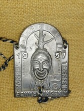 NARRENTREFFEN SCHWENNINGEN 1957 altes Abzeichen  sehr gut
