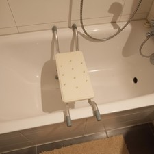 Duschstuhl Badewannenstuhl Badewannensitz Duschhocker mit Rückenlehne