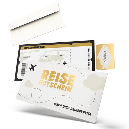 Reisegutschein rubbelkarte - reisegutschein, –