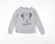 Graues minnie mouse sweatshirt - mouse,