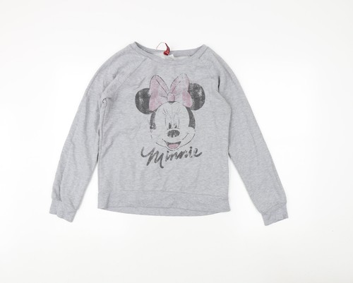 Graues minnie mouse sweatshirt - minnie,