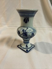 Delfter Porzellan Blumenvase