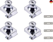 Vitrinenschloß, 4 Stück