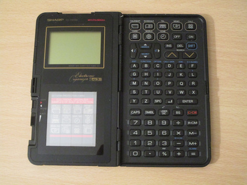 Sharp electronic organizer - sharp,