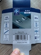 LUX Blindnieten 3 mm x 6 mm 17 Stück