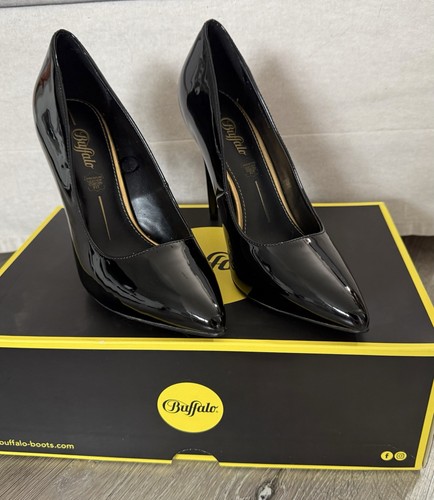 Pumps high heels lack schwarz - high,