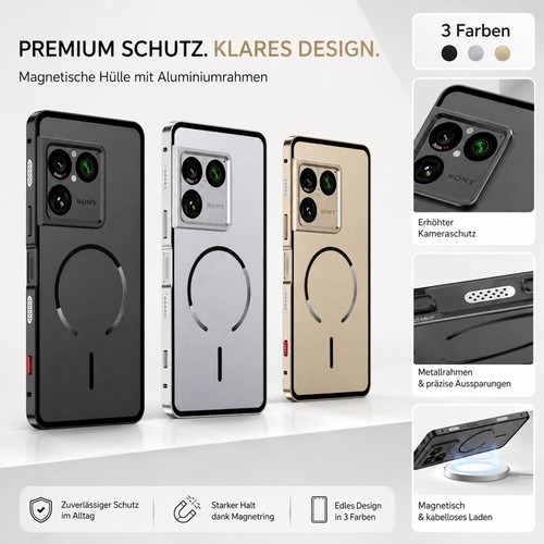 Metall rahmen hülle für sony - metall,