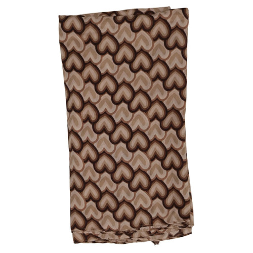 Halstuch beige braun - halstuch,, beige/braun