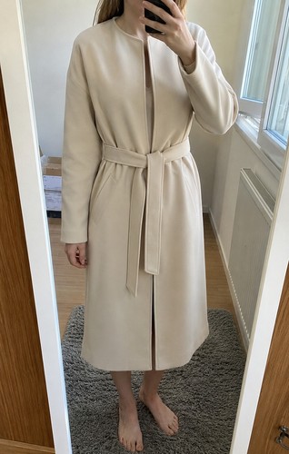 Trenchcoat mantel lang - mantel,