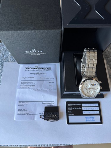 Edox les vauberts chronograph - les,