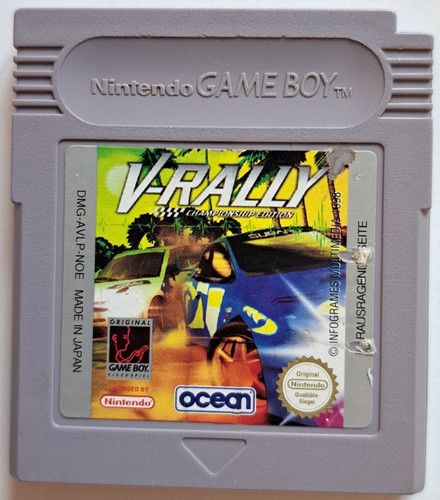 Nintendo game boy rally - v-rally,