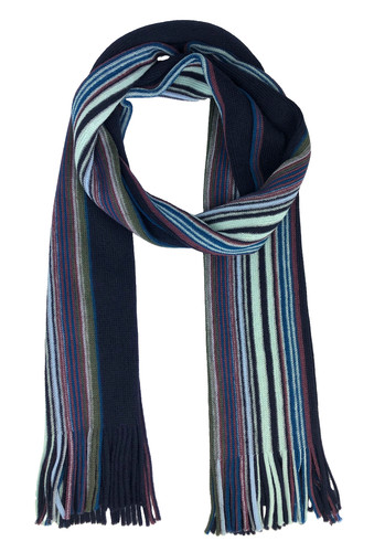 Gestrickter schal aus 100 - gestrickter, %