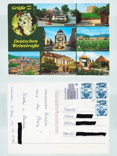 Grüße von der - (a2867), ak