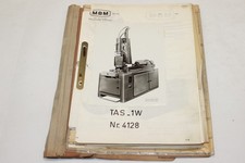 Betriebsanleitung - Ziehrandbeschneidemaschine Schneidemaschine - MBM - TAS 1