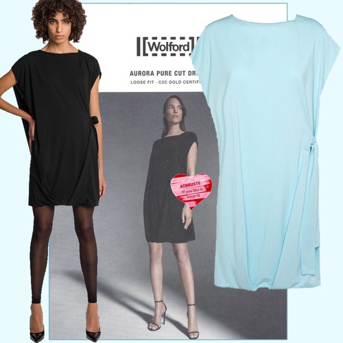 Wolford aurora pure cut dress - pure,