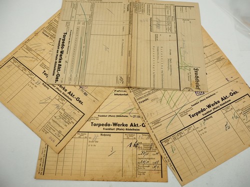 Torpedo fahrrad frachtbrief - 4x,