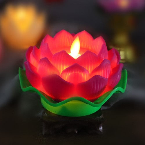 Led lotuskerzenlicht kreative - led-lotuskerzenlicht,