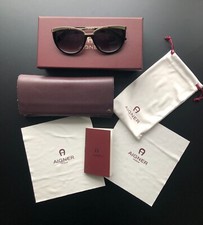 AIGNER Sonnenbrille Damen schwarz / gold