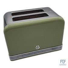 Swan 2-Slot Retro Toaster