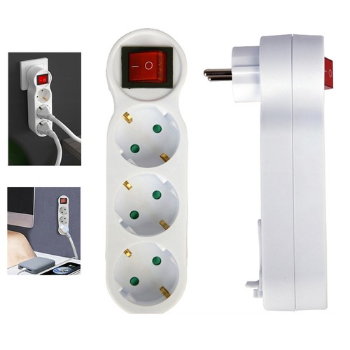 Stück dreifachstecker mit - 2,