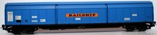 Electrotren Schiebewandwagen Typ Habis „Railship“ H0 1/87 OVP