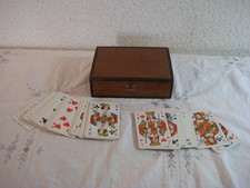 Skat Karten Spiel in Holz Box