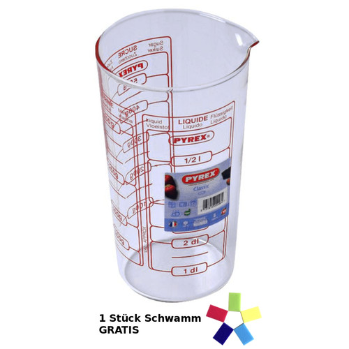Pyrex messbecher messkanne - messbecher,