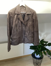 damen lederjacke 44 Braun