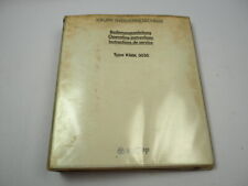 Krupp KMK 3035 Mobilkran Betriebsanleitung Bedienungsanleitung ca. 1988