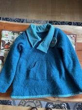 Kinder Cape Wollwalk Gr 128 Handgemacht