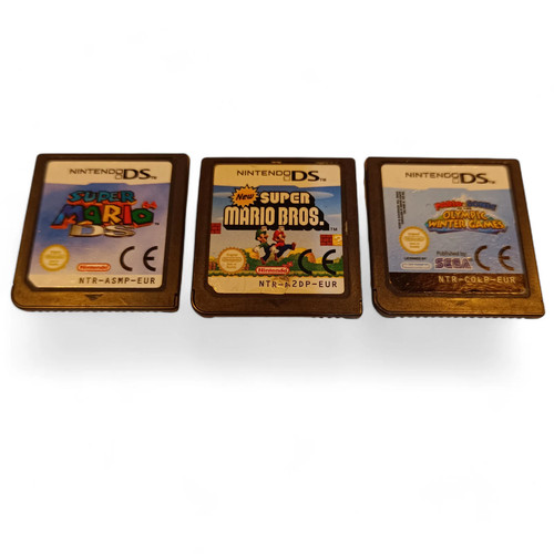 Drei nintendo spiele super - drei,