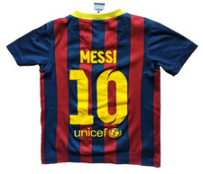 Nike Lionel Messi FC Barcelona 2013/2014 Heim Home Trikot YOUTH KINDER S 128-137