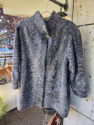 Vintage persianer pelzjacke - persianer,