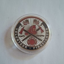 Souvenir Medallie Feuerwehr USA (3)