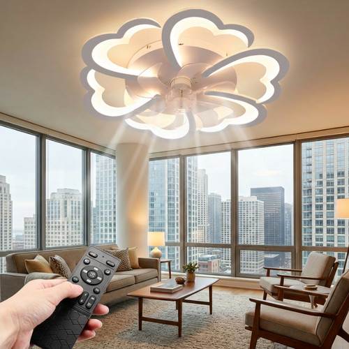 Led deckenventilator lampe mit - led,