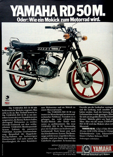 Yamaha originale - rd, 50,