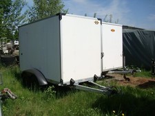 Pkw Anhänger Humbaur Koffer Geschlossener Kasten