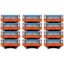 RASIERKLINGEN FÜR GILLETTE FUSION 5 PROGLIDE EDELSTAHL-KLINGEN ERSATZ RASIERER