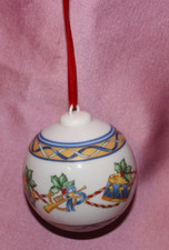 Villeroy Boch V&B Magic Ornament Holly Ball Baumschmuck Glocke Ø6 mAufhäng 78771