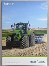 Deutz-Fahr Serie 9 TTV 9340 9310 Agrotron Traktoren Prospekt Schlepper Bulldog