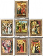 Ungarn 2907A-2913A (kompl.Ausg.) postfrisch 1973 Gemälde ungarischer Maler