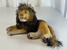 Steiff Tier 0111/21 Leo Löwe 17 x 30 cm Top Zustand 