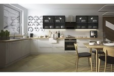 L-Form Küchenzeile Kvantum